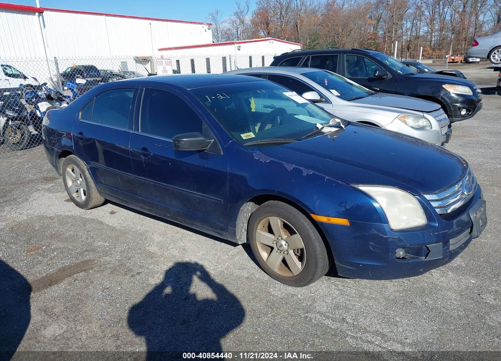 2007 FORD FUSION SE VIN: 3FAHP071X7R238645