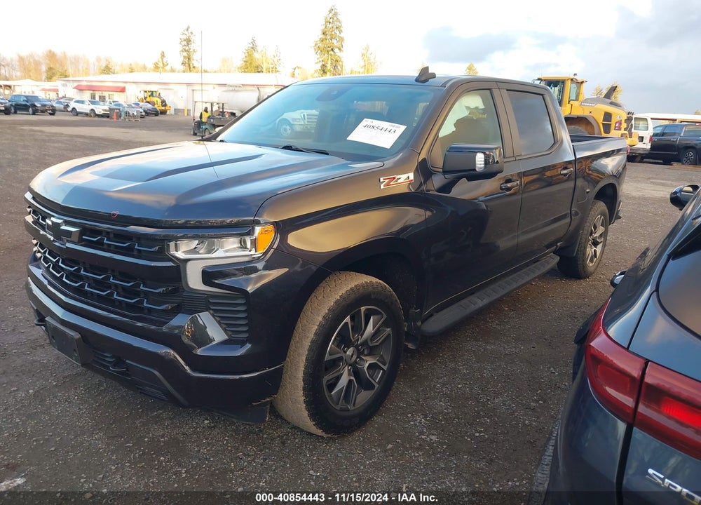 2022 CHEVROLET SILVERADO 1500 4WD SHORT BED RST VIN: 1GCUDEED4NZ520574