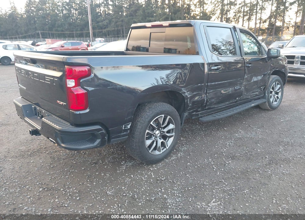 2022 CHEVROLET SILVERADO 1500 4WD SHORT BED RST VIN: 1GCUDEED4NZ520574