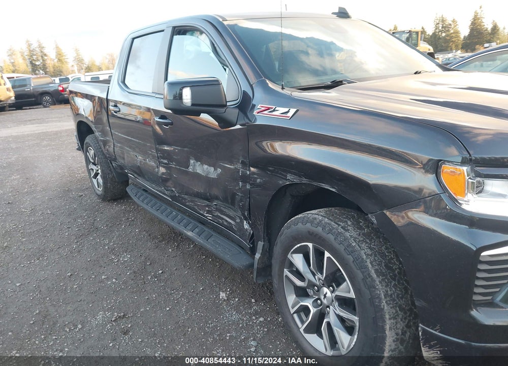 2022 CHEVROLET SILVERADO 1500 4WD SHORT BED RST VIN: 1GCUDEED4NZ520574