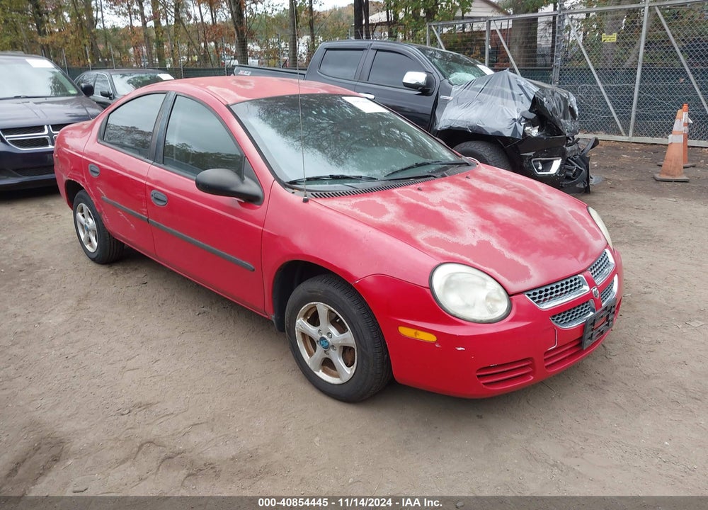 2004 DODGE NEON SE VIN: 1B3ES26C24D558669