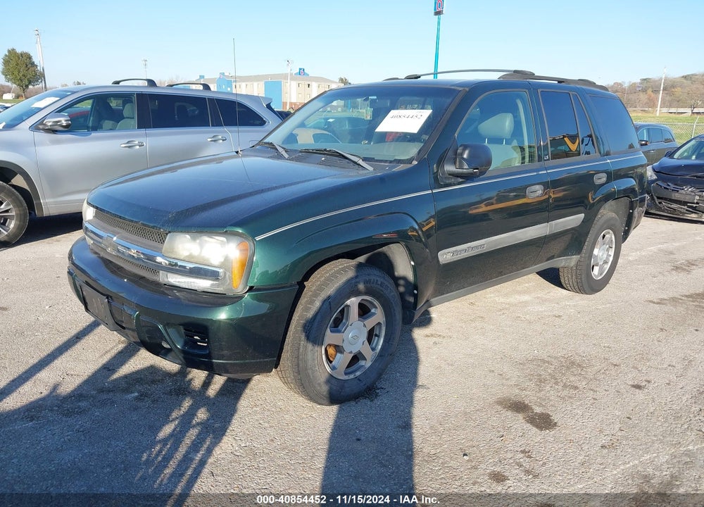 2004 CHEVROLET TRAILBLAZER LS VIN: 1GNDT13S042314938