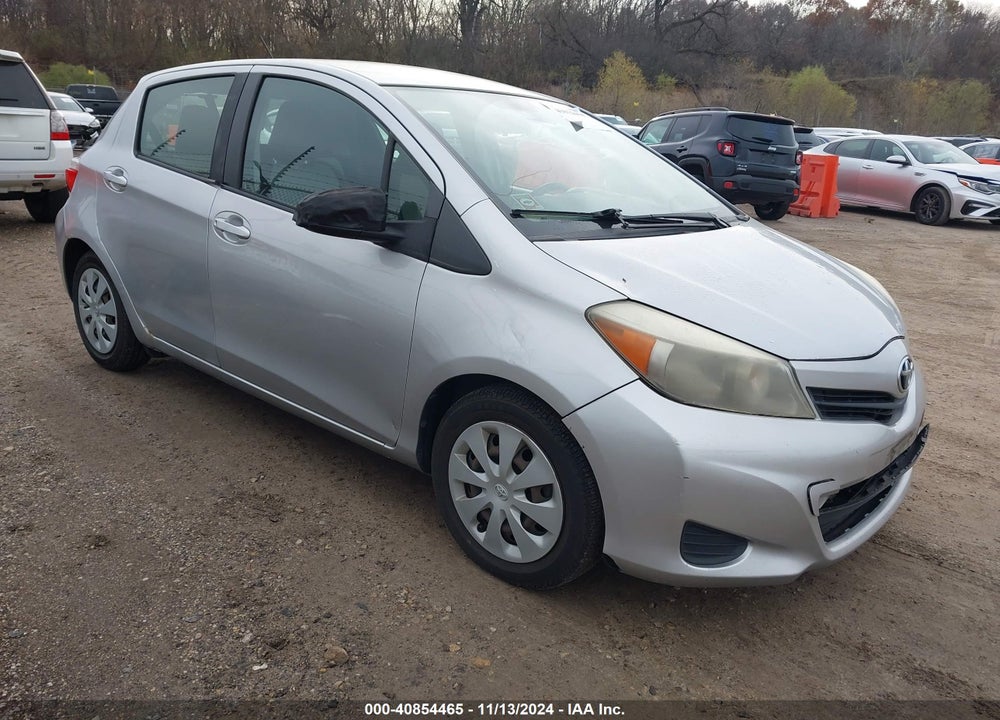 2012 TOYOTA YARIS LE VIN: JTDKTUD34CD527841