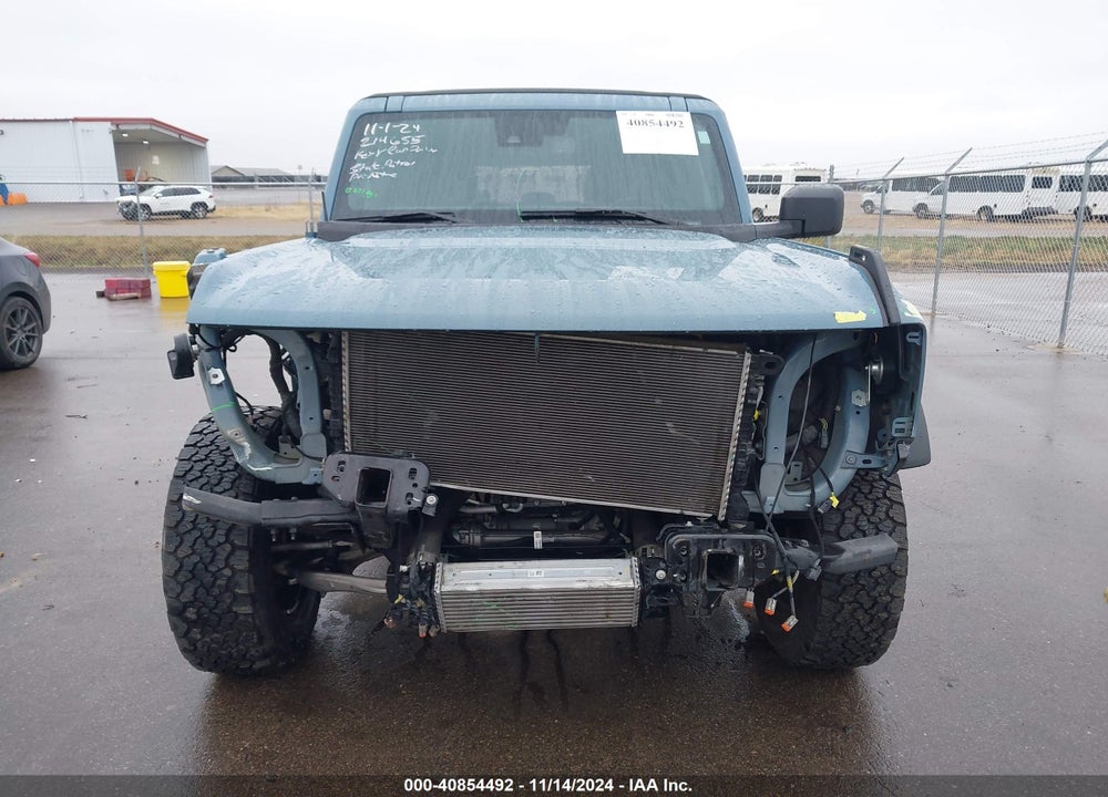 2022 FORD BRONCO VIN: 1FMDE5BH6NLA84541