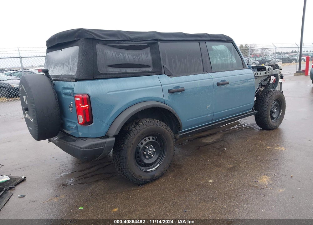 2022 FORD BRONCO VIN: 1FMDE5BH6NLA84541