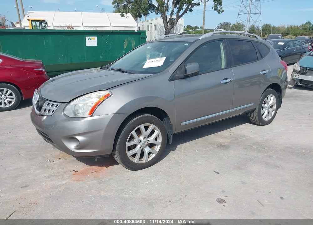 2012 NISSAN ROGUE SV W/SL PKG VIN: JN8AS5MV7CW400080