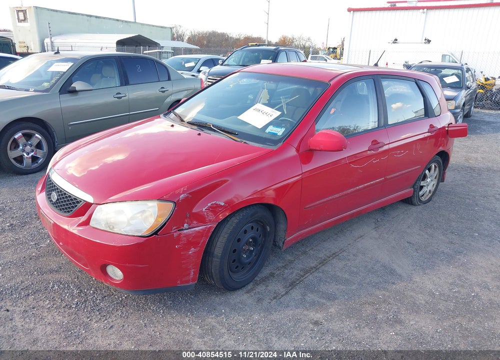 2006 KIA SPECTRA5 VIN: KNAFE161665267556