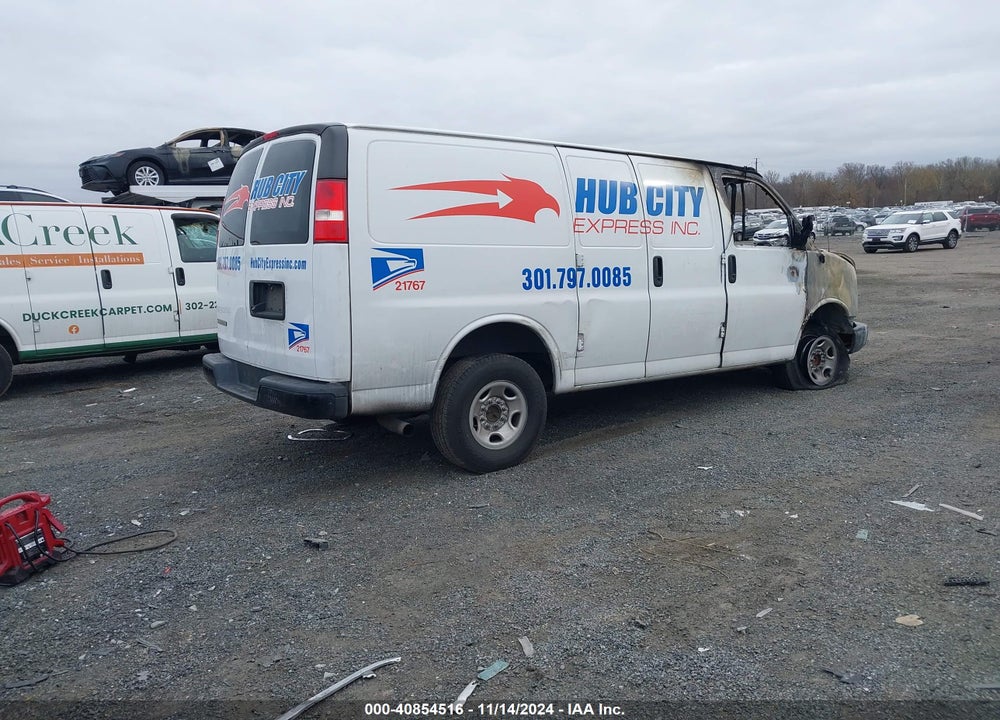 2019 CHEVROLET EXPRESS 2500 VIN: 1GCWGAFP9K1200503