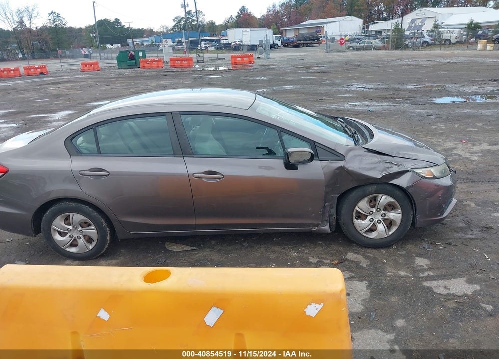 2015 HONDA CIVIC LX VIN: 19XFB2F58FE055668