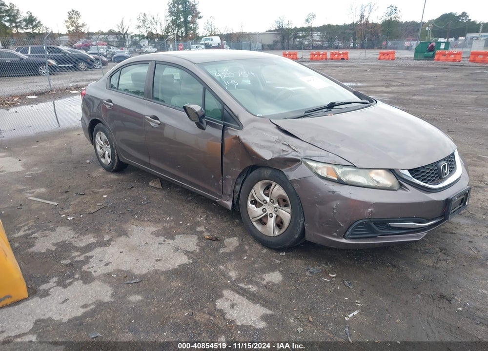 2015 HONDA CIVIC LX VIN: 19XFB2F58FE055668