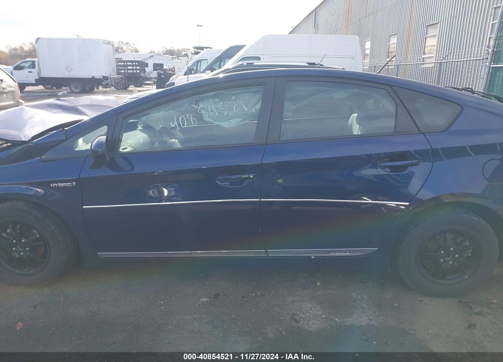 2013 TOYOTA PRIUS THREE VIN: JTDKN3DU6D1686201