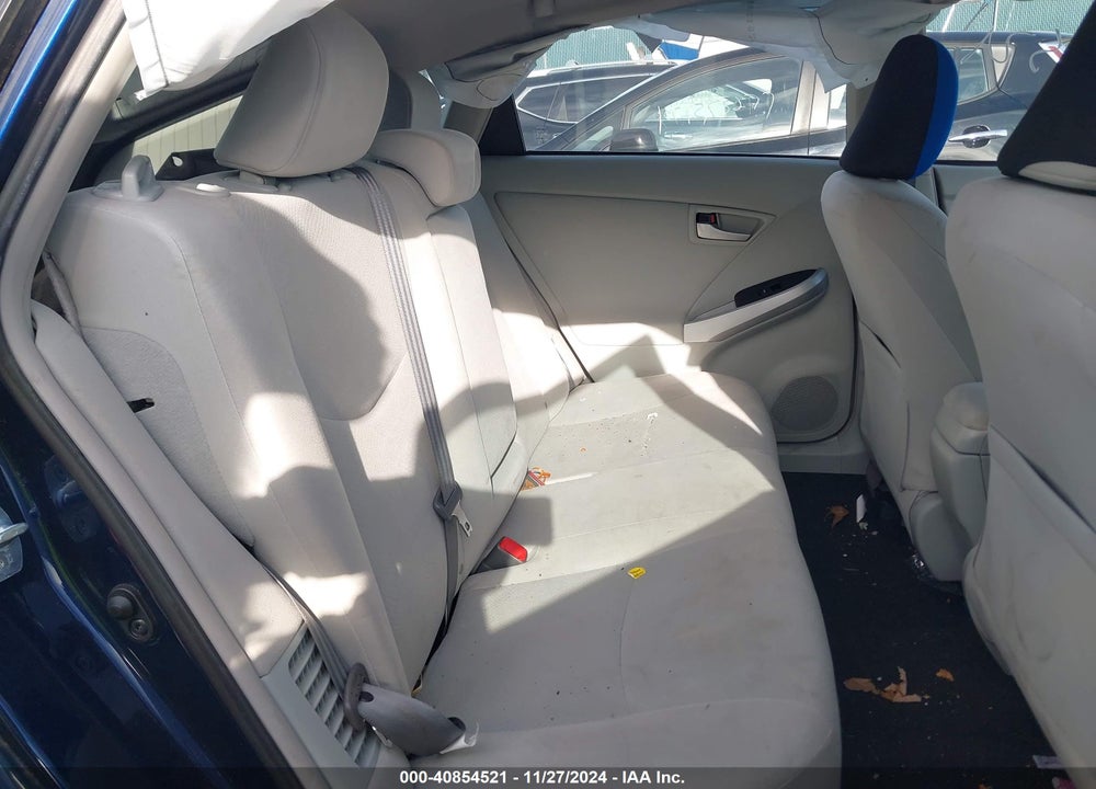2013 TOYOTA PRIUS THREE VIN: JTDKN3DU6D1686201