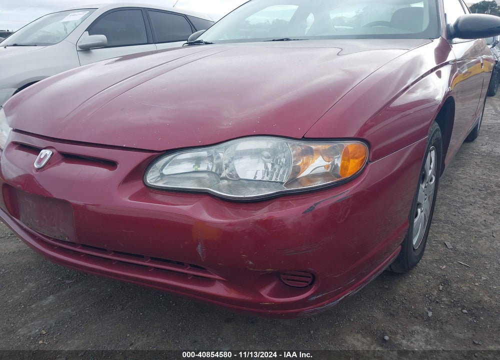 2005 CHEVROLET MONTE CARLO LS VIN: 2G1WW12EX59202406