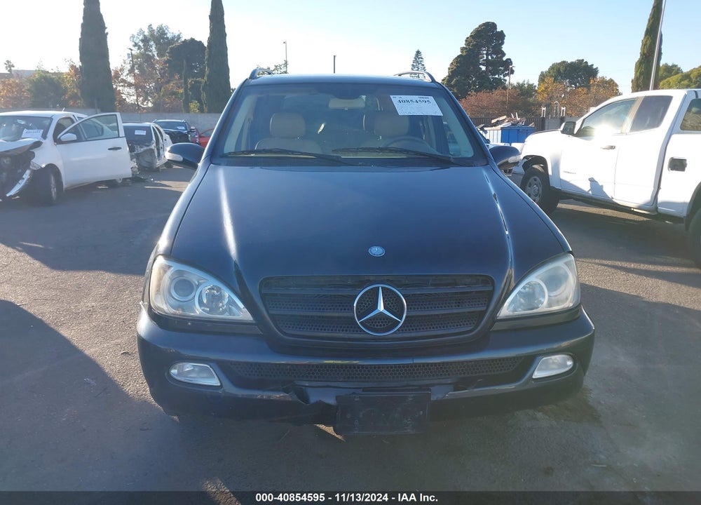 2002 MERCEDES-BENZ ML 320 VIN: 4JGAB54E92A330715