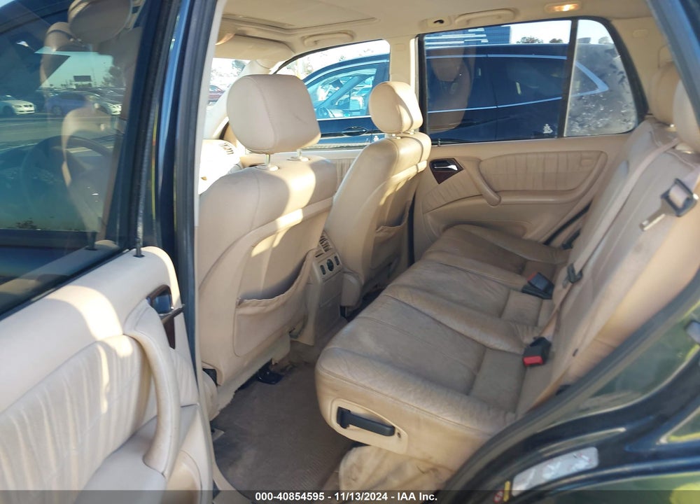 2002 MERCEDES-BENZ ML 320 VIN: 4JGAB54E92A330715