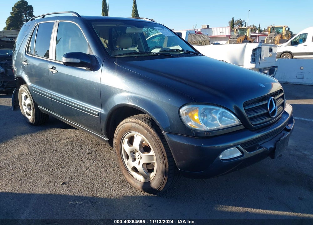 2002 MERCEDES-BENZ ML 320 VIN: 4JGAB54E92A330715
