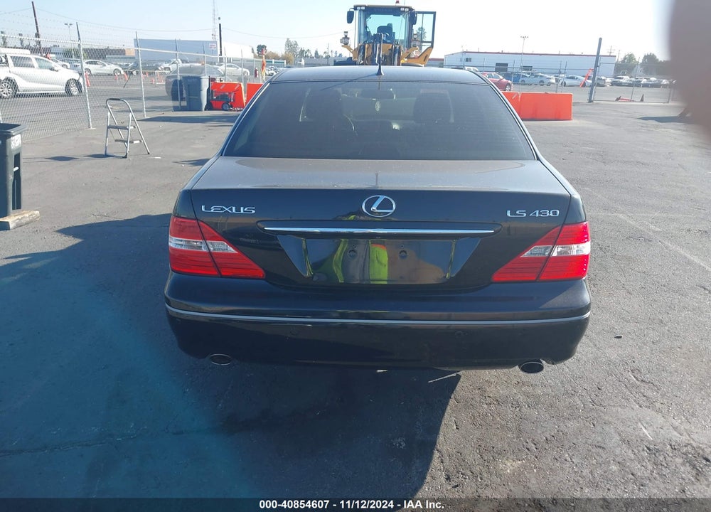 2006 LEXUS LS 430 VIN: JTHBN36F365052238