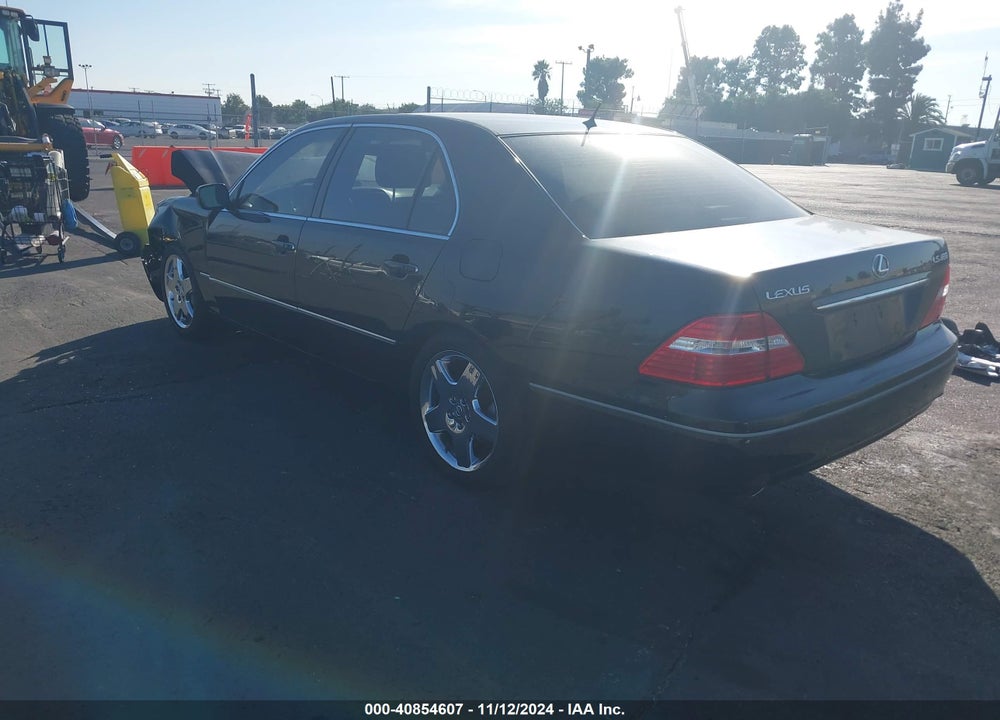 2006 LEXUS LS 430 VIN: JTHBN36F365052238
