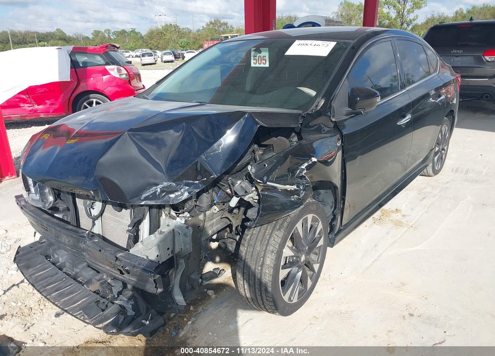 2019 NISSAN SENTRA SR VIN: 3N1AB7AP7KY400636