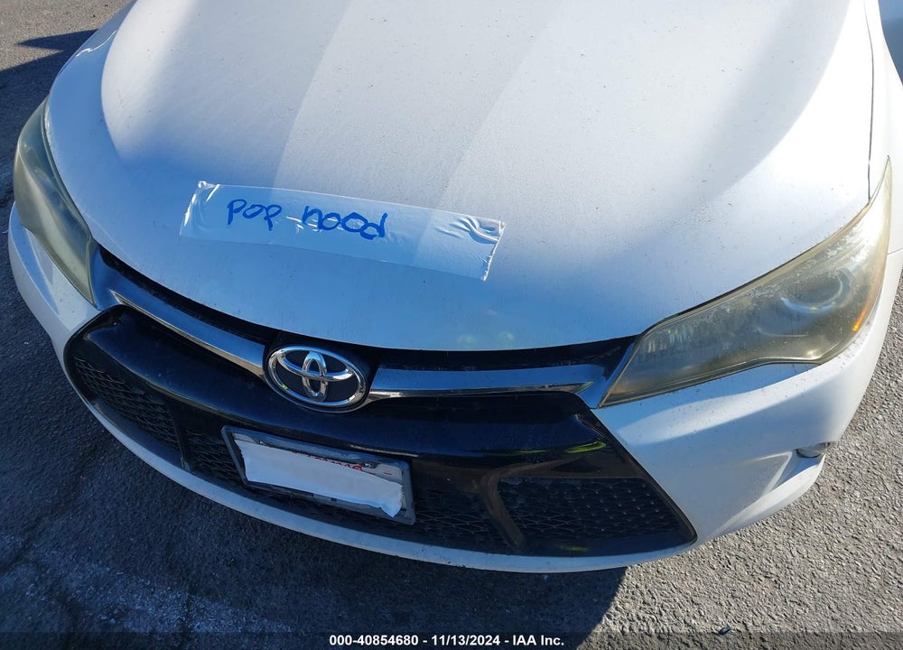 2015 TOYOTA CAMRY SE VIN: 4T1BF1FK2FU059652