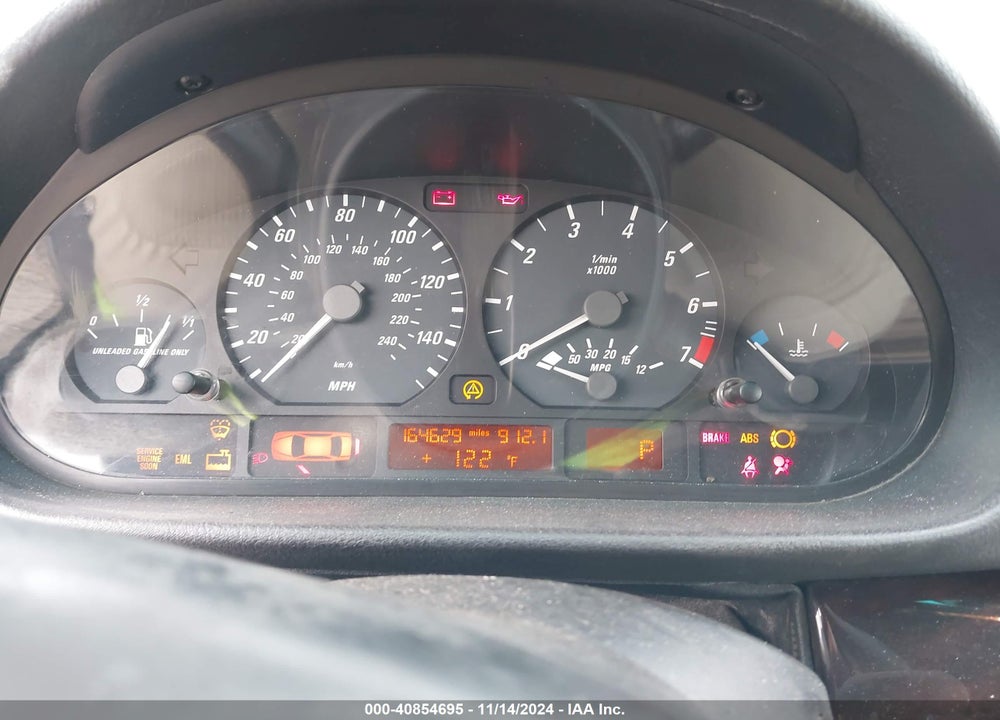 2004 BMW 325CI VIN: WBABW33444PL29897