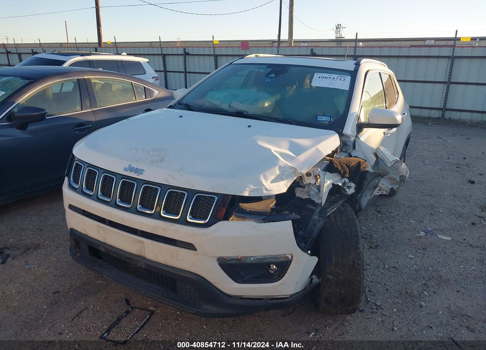 2020 JEEP COMPASS SUN AND SAFETY FWD VIN: 3C4NJCBB9LT235006