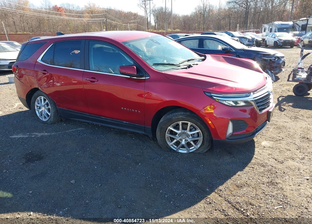 2022 CHEVROLET EQUINOX AWD LT VIN: 3GNAXUEV0NL124900