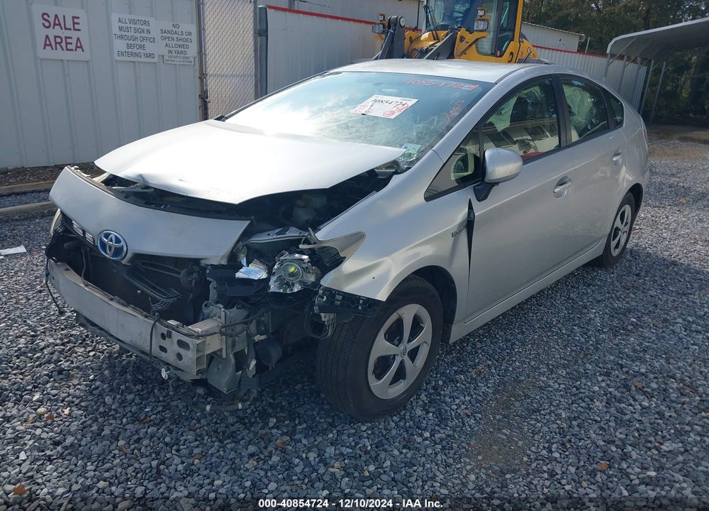 2013 TOYOTA PRIUS THREE VIN: JTDKN3DU5D5688191