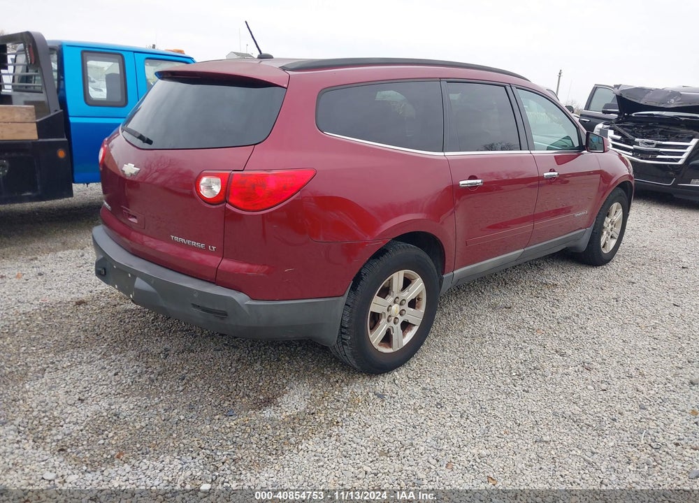 2009 CHEVROLET TRAVERSE LT VIN: 1GNEV23D69S164122