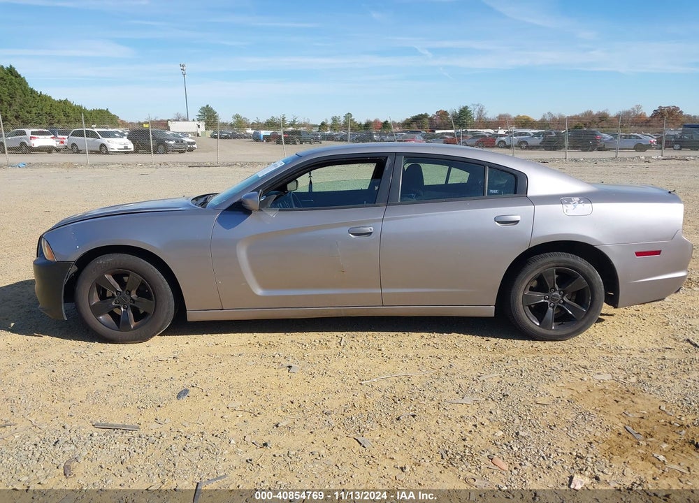2013 DODGE CHARGER SE VIN: 2C3CDXBG6DH613704