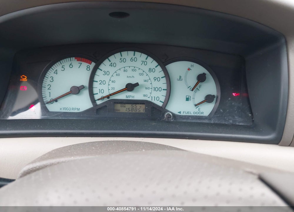 2004 TOYOTA COROLLA LE VIN: 2T1BR32E44C277013