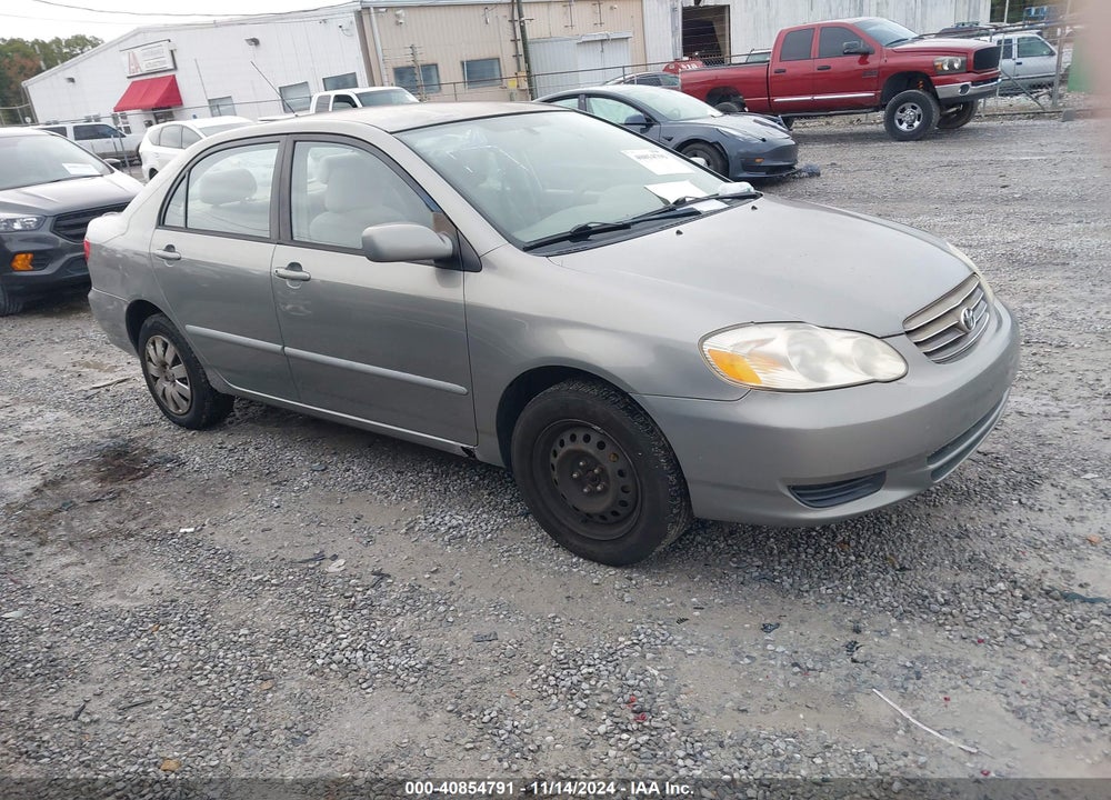 2004 TOYOTA COROLLA LE VIN: 2T1BR32E44C277013