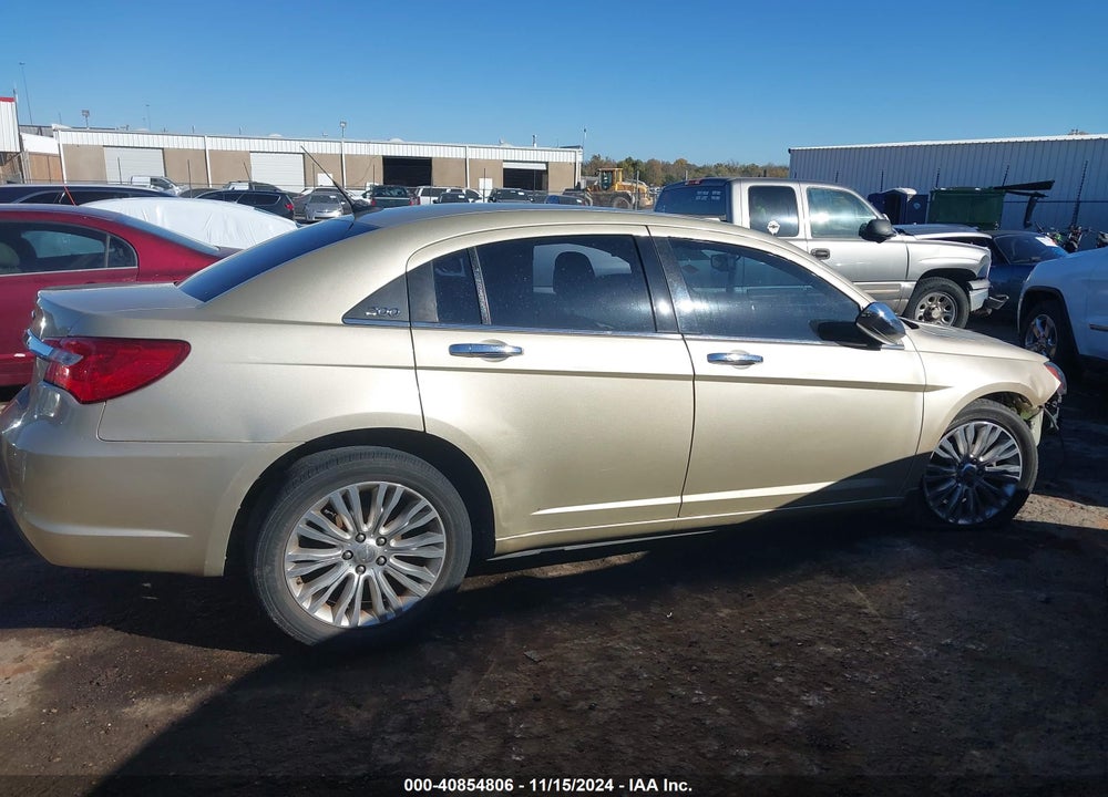 2011 CHRYSLER 200 LIMITED VIN: 1C3BC2FG5BN505395