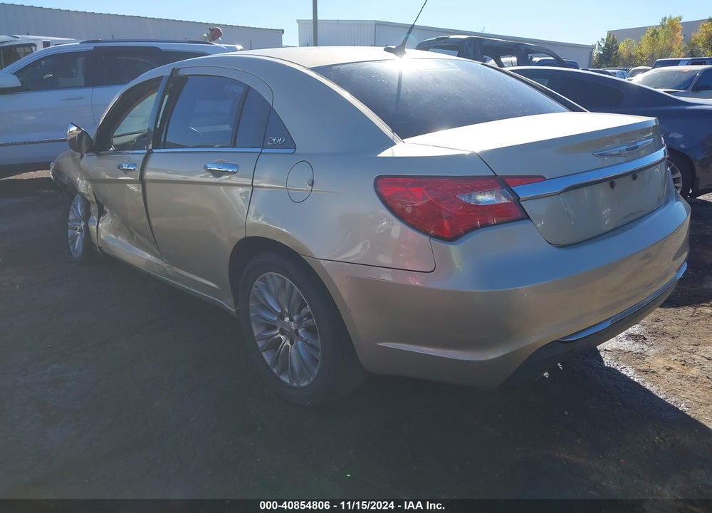 2011 CHRYSLER 200 LIMITED VIN: 1C3BC2FG5BN505395