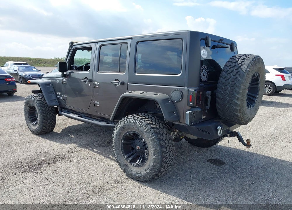 2016 ANGLER JEEP WR UNLIMITED SAHARA VIN: 1C4BJWEG0GL231911