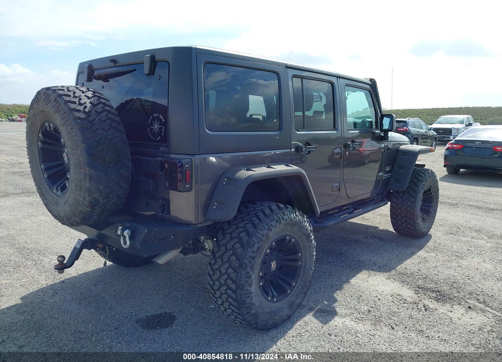 2016 ANGLER JEEP WR UNLIMITED SAHARA VIN: 1C4BJWEG0GL231911