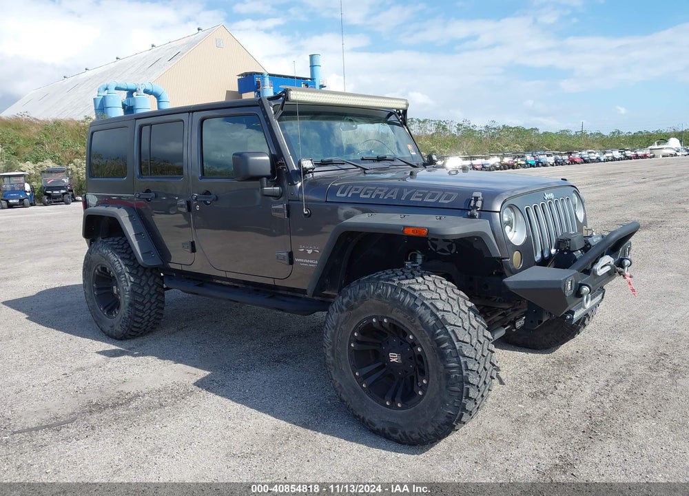 2016 ANGLER JEEP WR UNLIMITED SAHARA VIN: 1C4BJWEG0GL231911