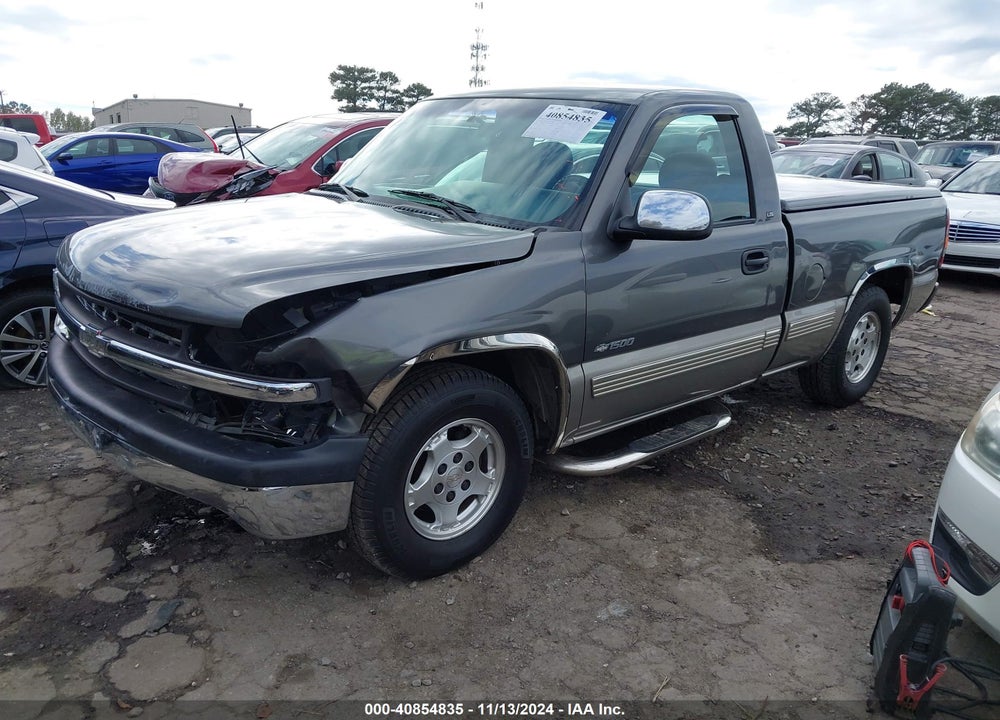 1999 CHEVROLET SILVERADO 1500 LS VIN: 1GCEC14V4XZ180825