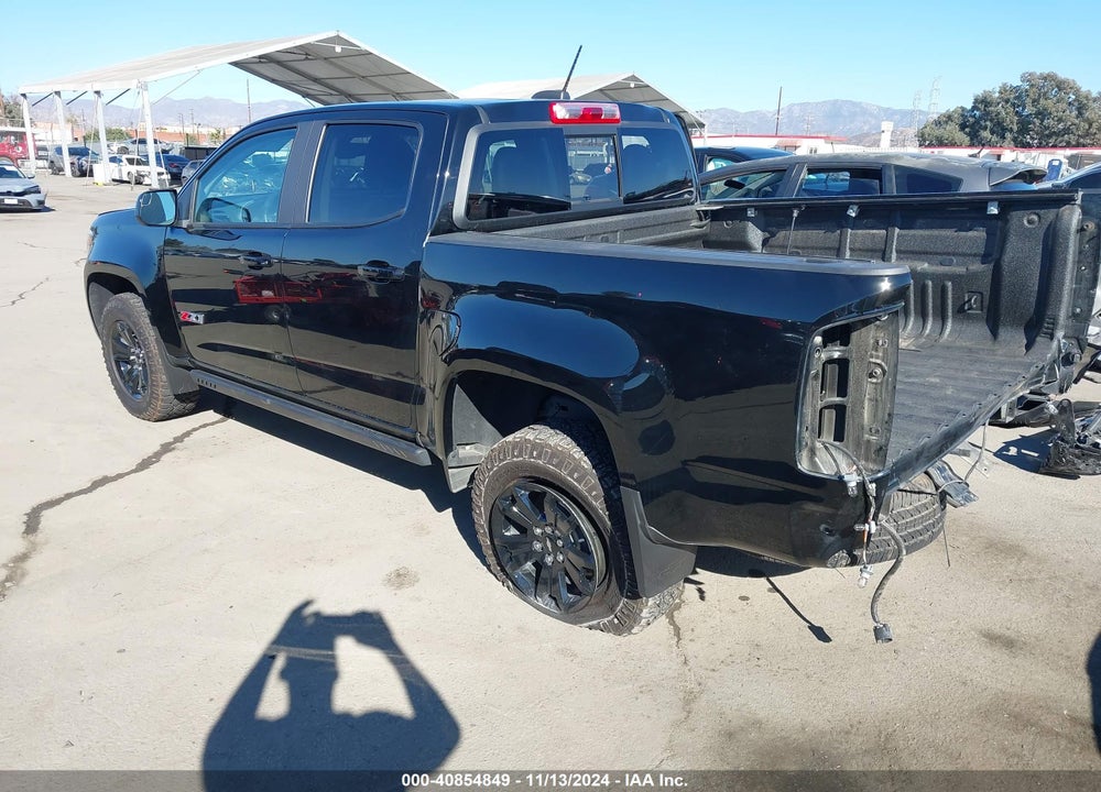 2022 CHEVROLET COLORADO 4WD SHORT BOX Z71 VIN: 1GCGTDEN0N1192197