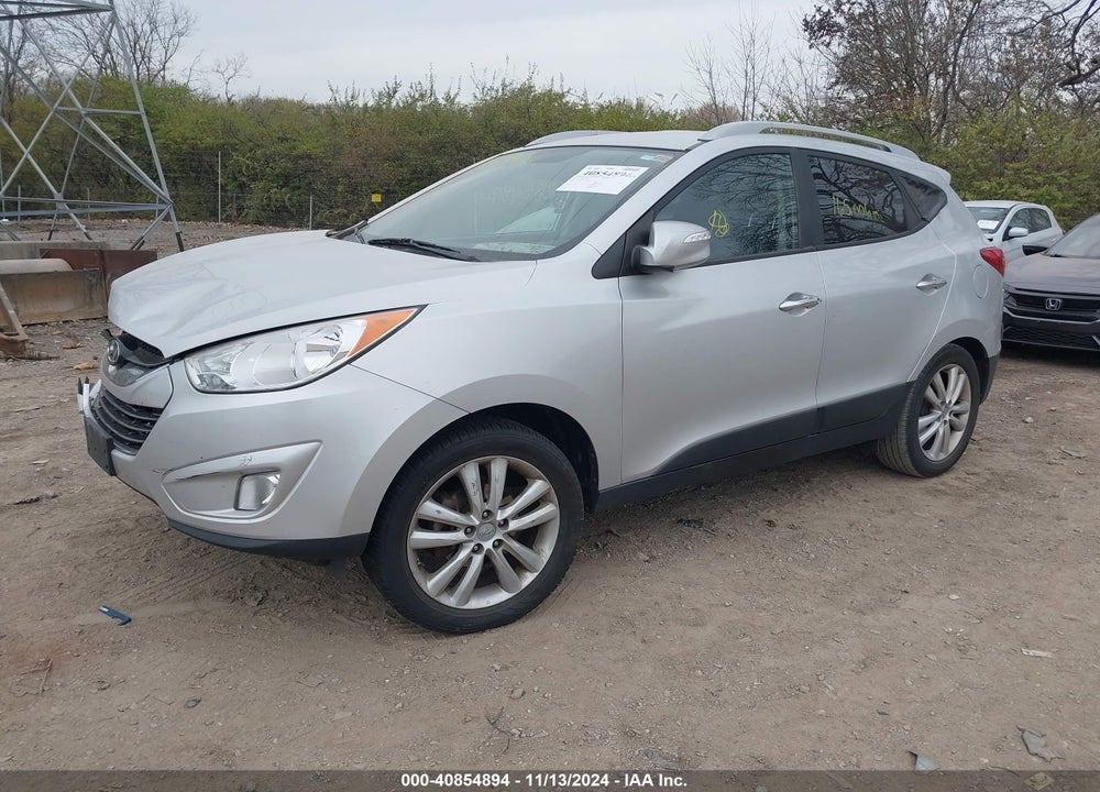 2010 HYUNDAI TUCSON LIMITED VIN: KM8JU3AC8AU056941