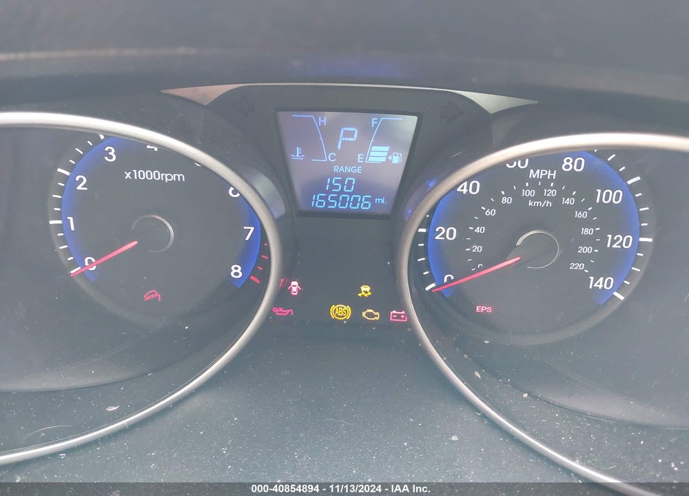 2010 HYUNDAI TUCSON LIMITED VIN: KM8JU3AC8AU056941