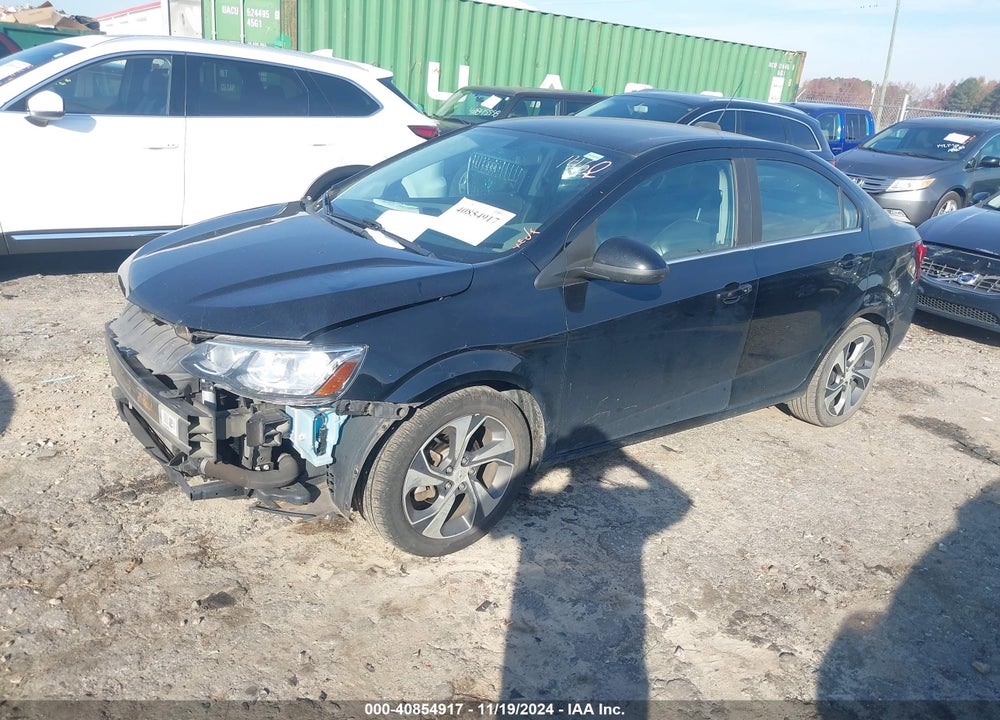 2019 CHEVROLET SONIC PREMIER AUTO VIN: 1G1JF5SB1K4129819