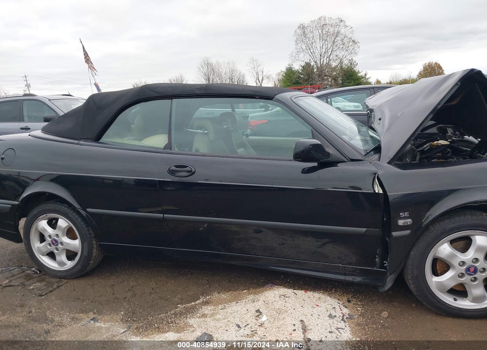 2001 SAAB 9-3 SE VIN: YS3DF78KX17005139