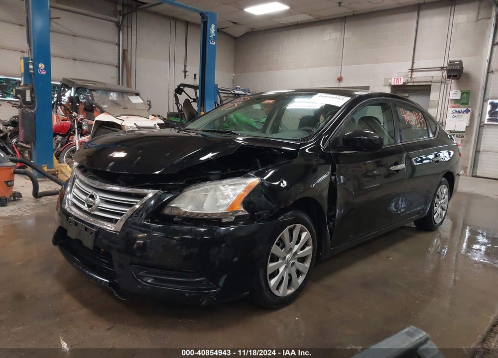 2013 NISSAN SENTRA SV VIN: 3N1AB7AP1DL617132