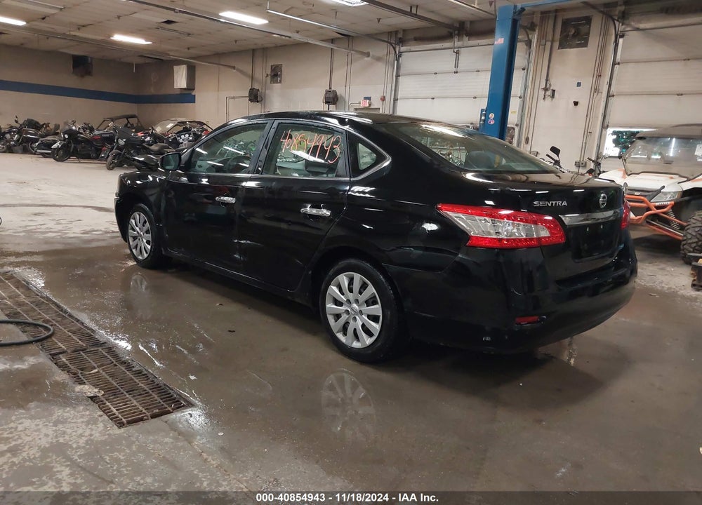 2013 NISSAN SENTRA SV VIN: 3N1AB7AP1DL617132