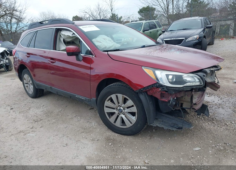 2017 SUBARU OUTBACK 2.5I PREMIUM VIN: 4S4BSACC3H3237540