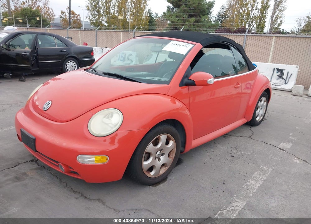 2003 VOLKSWAGEN NEW BEETLE GLS VIN: 3VWCK21Y33M301173