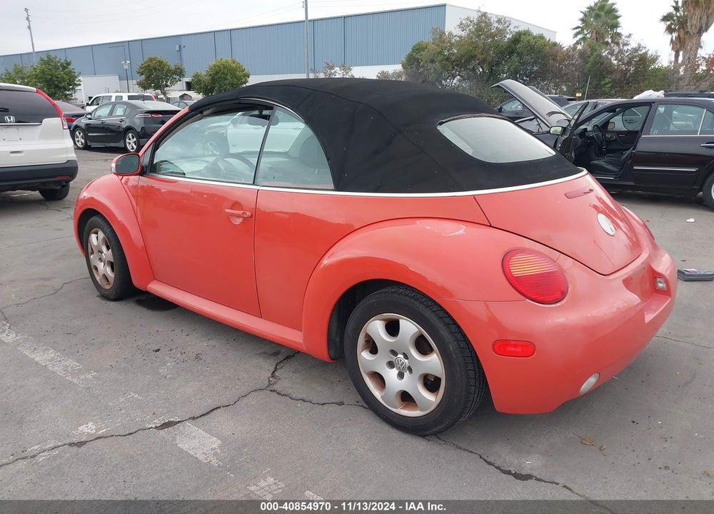 2003 VOLKSWAGEN NEW BEETLE GLS VIN: 3VWCK21Y33M301173