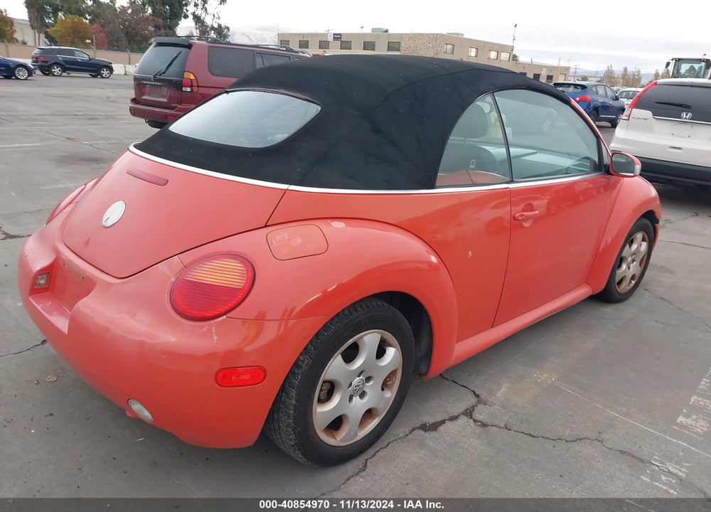 2003 VOLKSWAGEN NEW BEETLE GLS VIN: 3VWCK21Y33M301173