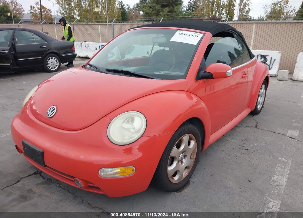 2003 VOLKSWAGEN NEW BEETLE GLS VIN: 3VWCK21Y33M301173